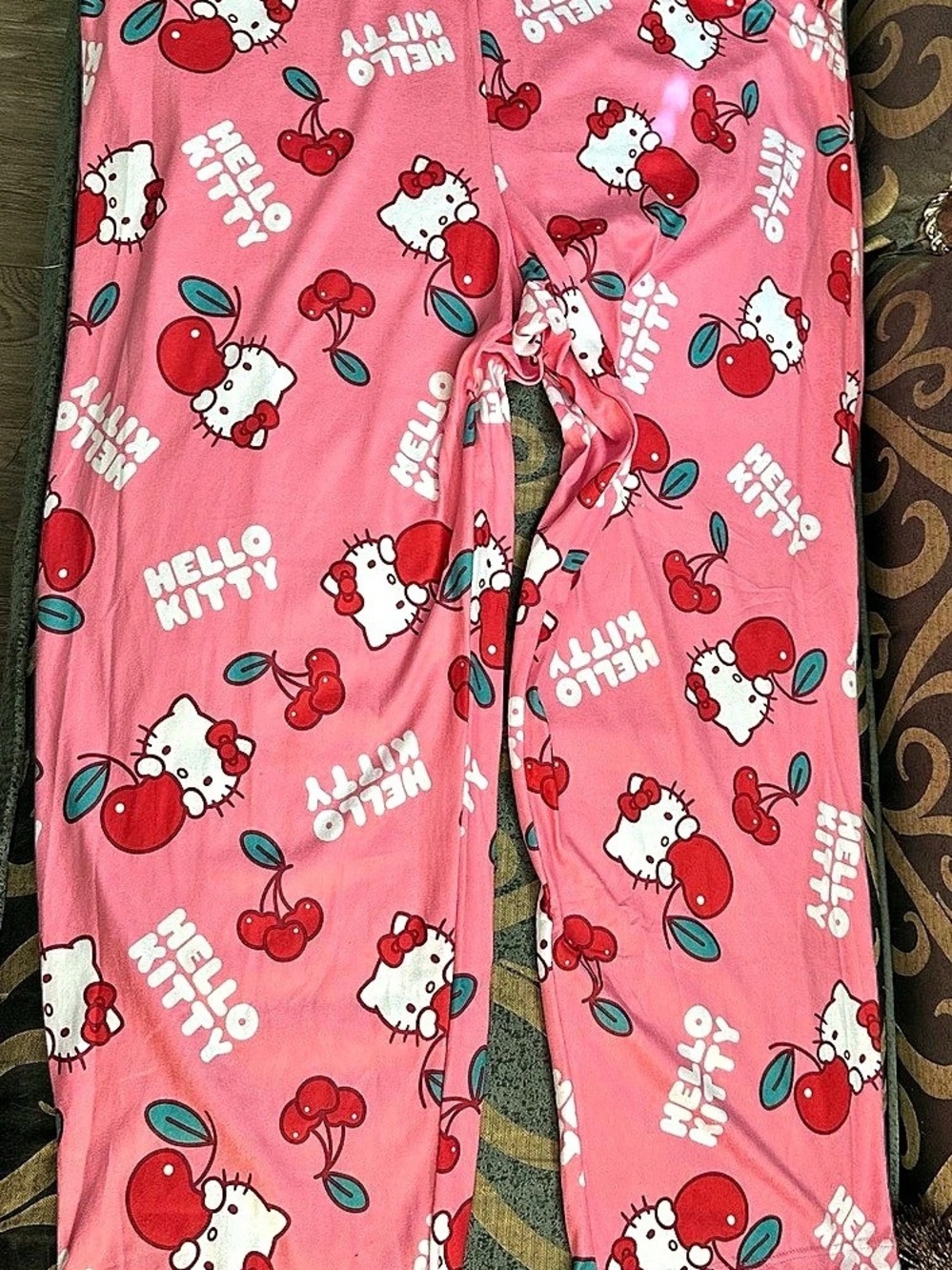 Hello Kitty women’s plus size 3X Pajama Pants in Pink with pockets New